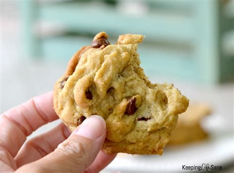 So don't expect heaven in a mug. The best EGGLESS chocolate chip cookies recipe - Keeping ...
