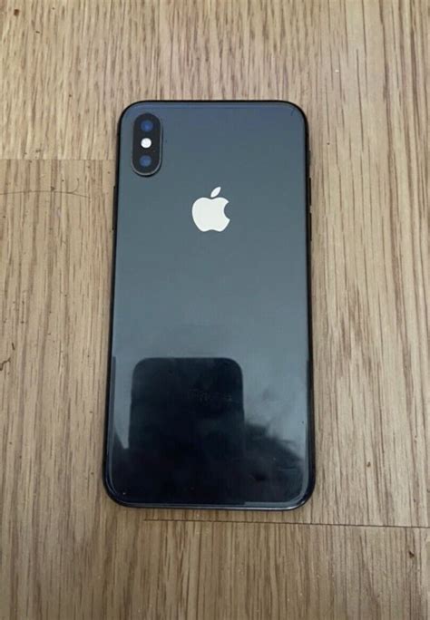 Apple Iphone X 64 Go Gris Sidéral Désimlocké Ebay