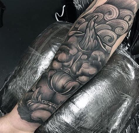 We offer the largest unique gallery of individual demon tattoo designs anywhere on the internet! 50 Japanese Demon Tattoo Designs For Men - Oni Ink Ideas