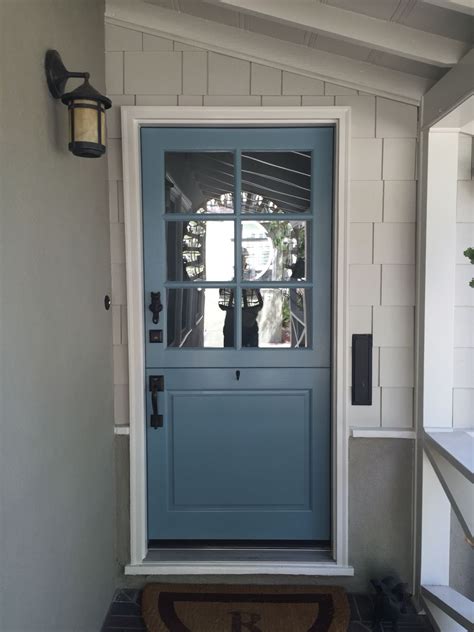 You've made it to the color selection process! Love my front door! Benjamin Moore's Hemlock blue ...
