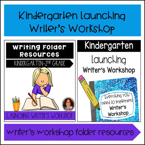 Launching Writers Workshop And Folder Resources Kindergarten Tannery