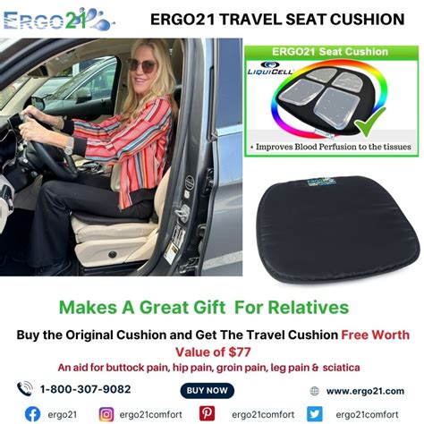 Quality Seat Cushions Can Make Your Travels More Comfortable