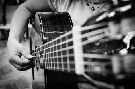 Free Images Hand Music Black And White Acoustic Guitar Musician