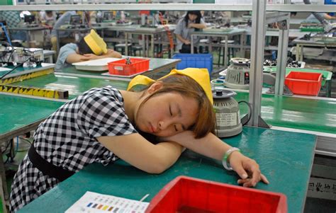 China Factory Workers Encouraged To Sleep On The Job Nbc News
