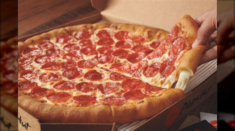 Top with sauce and your favorite toppings. The truth about Pizza Hut's stuffed crust pizza