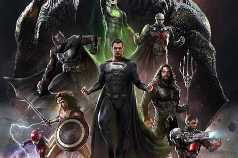 The ‘justice League Snyder Cut Gets Poster From Bosslogic