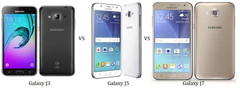 Samsung 2016 Galaxy J3 Vs J5 Vs J7 Comparison The J Series 2016 Compared
