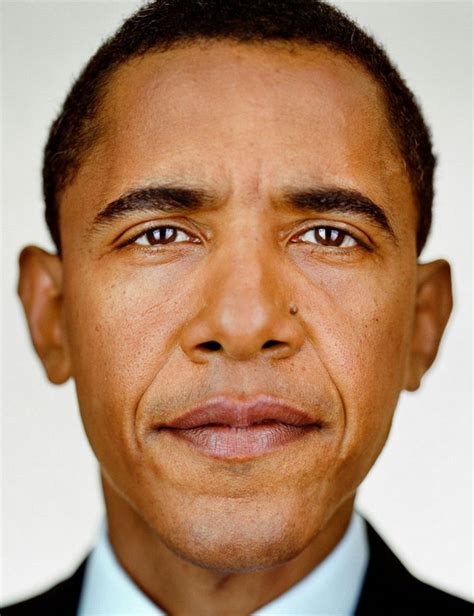 Martin Schoeller Barack Obama Portrait Fubiz Media