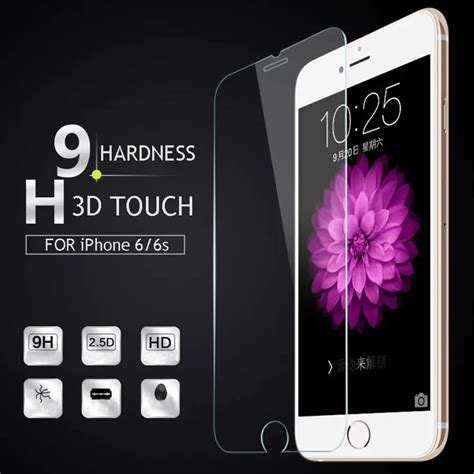 9h screen protector tempered glass for iphone 5 5c 5s anti scratch shockprood glass film for