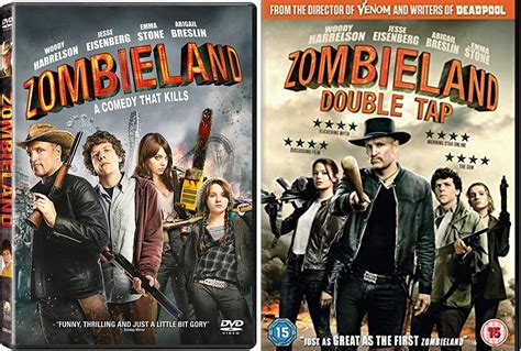 zombieland 1 2 complete collection dvd zombieland zombieland double tap complete 2 movie set