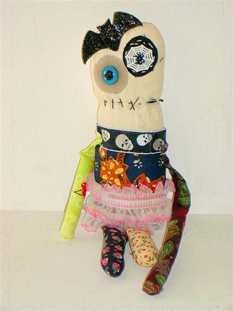 Handmade Monster Plush Weird Doll Art Doll By Mystichillsngaroma 25