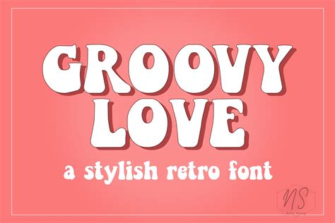 Retro Font Groovy Font Boho Font Script Fonts ~ Creative Market