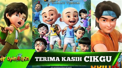 Terima Kasih Cikgu Cover Parody Versi Upin And Ipin Youtube