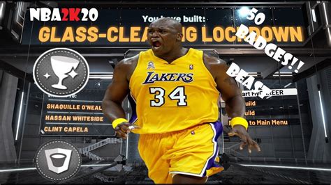 Best Shaq Build Nba 2k20 Most Overpowered Build In Nba2k20 Youtube
