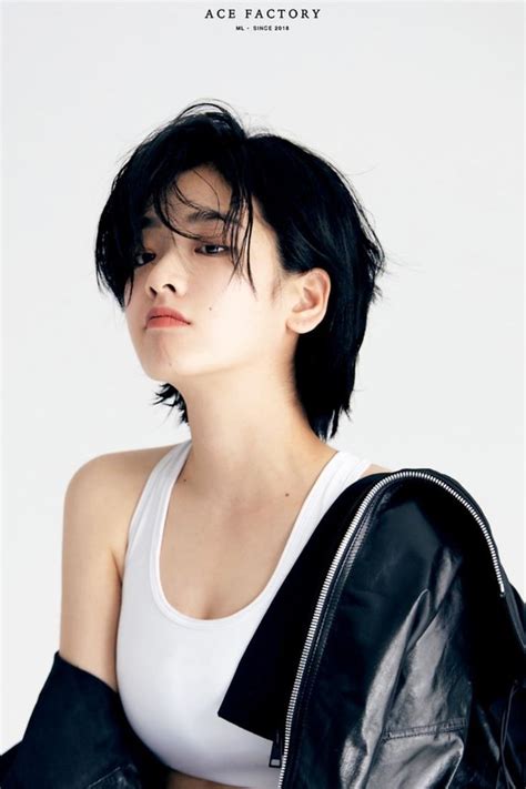 Pin By Kit On Lee Joo Young Tomboy Hairstyles Tomboy Haircut Asian Hair