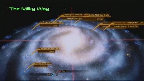Mass Effect Galaxy Map Magasder