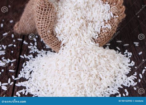 White Rice Cereal Grain Uncooked Stock Image Image Of Culture