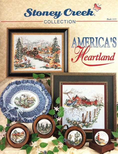 Stoney Creek Collection America's Heartland 10 Designs to Cross Stitch