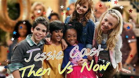 jessie cast then vs now youtube