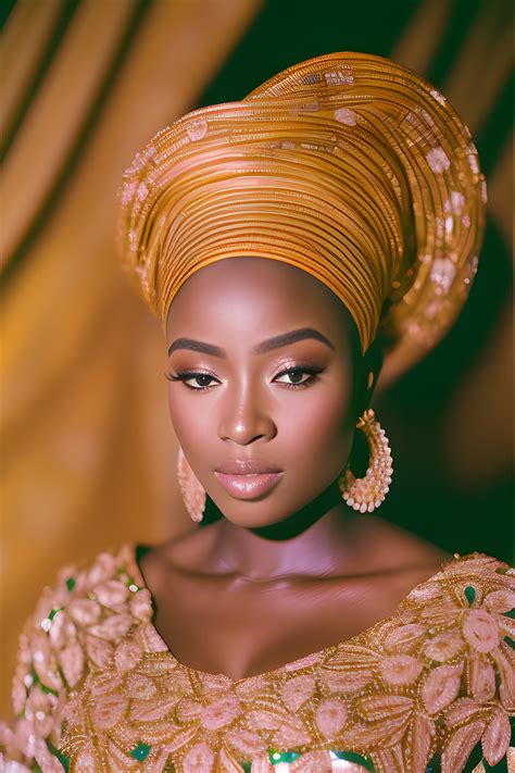 Portrait Of A Nigerian Queen In The Year 2020 • Viarami