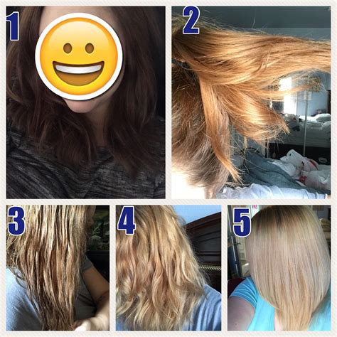 Do not wash your own hair to get a day or two after carrying this out. DIY color correction! Baking soda strip, and two bleach ...