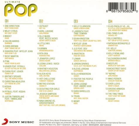 Various Ultimate Pop Various Artists Cd Album Muziek