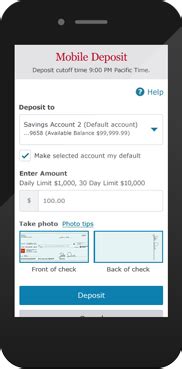 For customer support 7 days/week, please message us. Mobile Deposit - Remote Deposit - Deposit by Phone - Wells ...