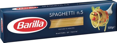 Barilla Spaghetti Nº 5 500 G Piccantino Tienda Online España