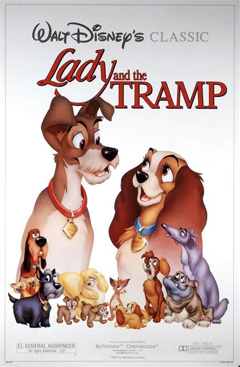 Throwback Thursday Lady And The Tramp Movie Posters Lady The Tramp