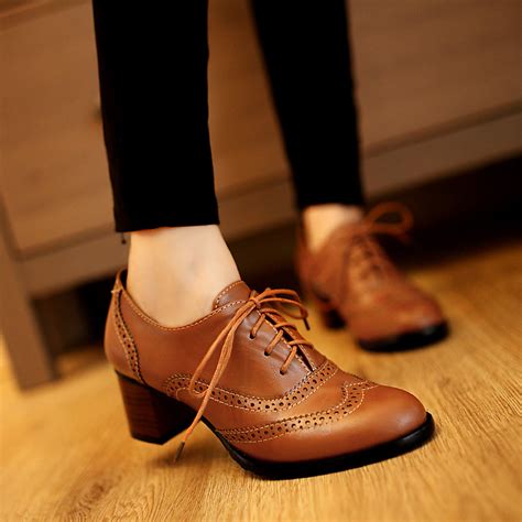 British Style Carved Classy Lace Up Oxford Shoes On Luulla