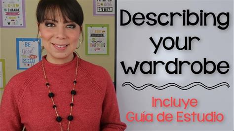 Describiendo Tu Vestuario Vocabulario De Ropa En Ingles Youtube