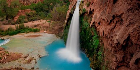 There Are Hidden Waterfalls In The Grand Canyon Huffpost