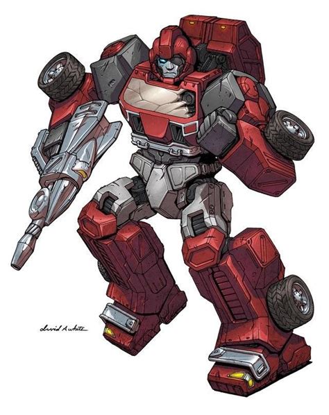Ironhide Transformers Artwork Original Transformers Transformers