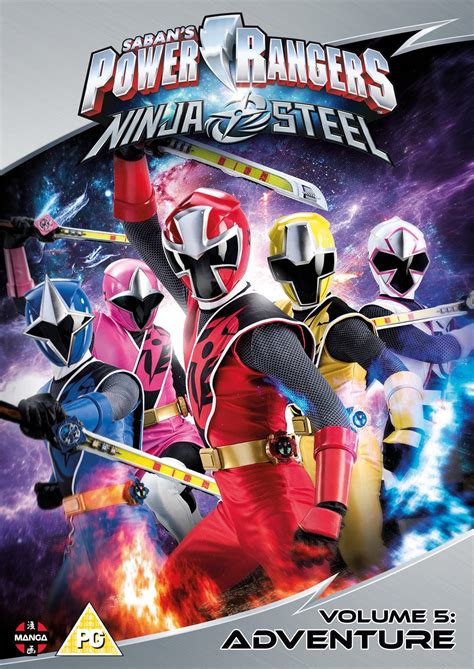 power rangers ninja steel volume 5 adventure dvd free shipping over £20 hmv store