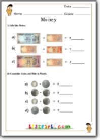 Kids in 4th grade and 5th. Money Counting Worksheet,Teacher Resource of Worksheets ...