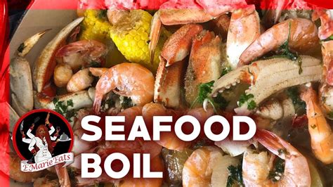 Seafood Boil Wshrimp And Crabs Youtube