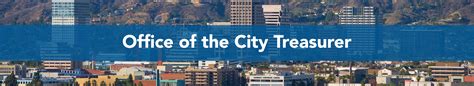 City Treasurer City Of Glendale Ca