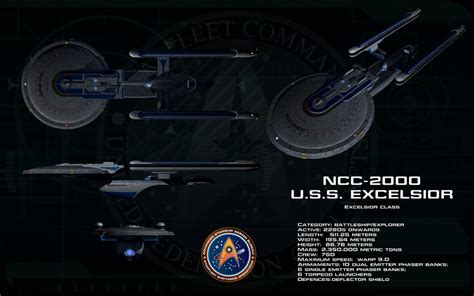 The Story Uss Excelsior Ncc 2000 Ussexcelsior Ncc 2000 B Sfi R 1