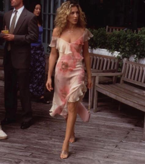 take a look again at all of carrie bradshaw s most iconic appears lavish life