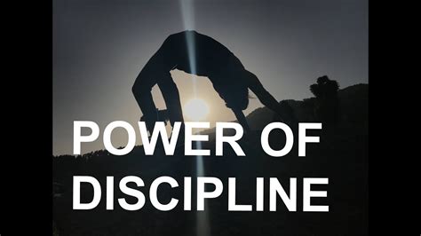 Power Of Discipline Ll Motivational Video And Speech Youtube