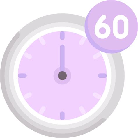 60 Minutes Special Flat Icon