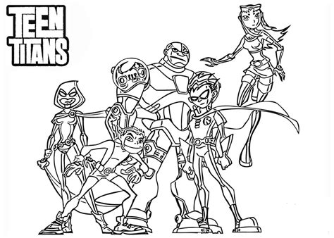 They love watching princesses on the television. 15 Free Printable Teen Titans Coloring Pages