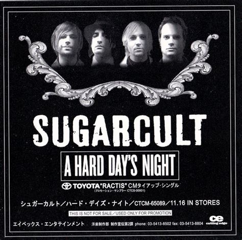 Sugarcult A Hard Days Night 2005 Cd Discogs