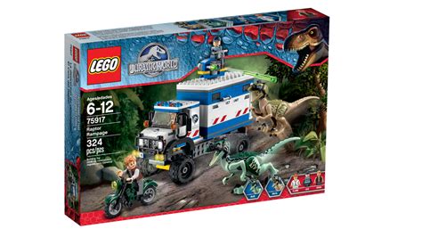 Brickwolfcampus Lego Jurassic World 75917 Raptor Rampage 75918 Trex Tracker 75919