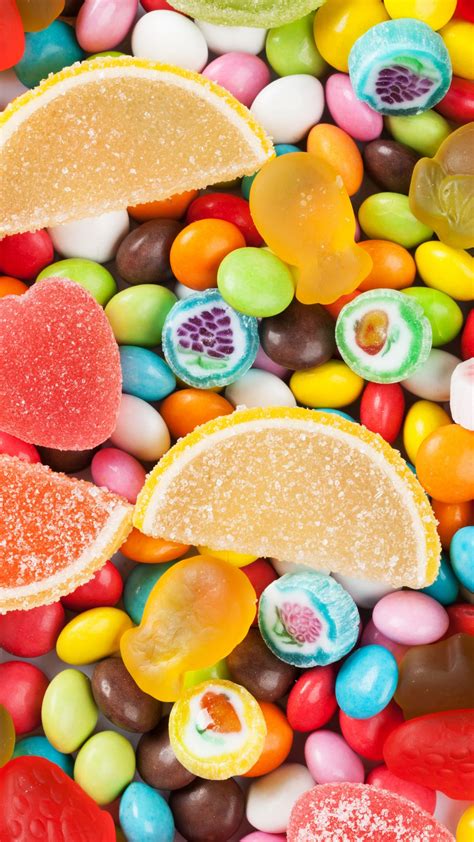 Download Wallpaper 1080x1920 Colorful Candies Sweets 1080p Wallpaper