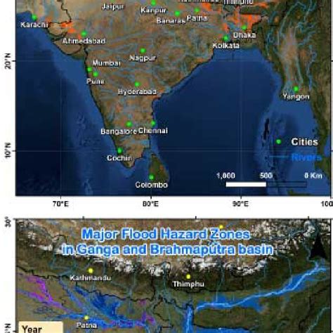 A Distribution Of Major Flood Hazard Zones In India And Download Scientific Diagram