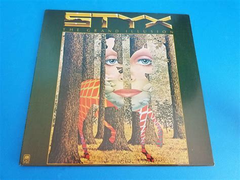Ended Styx ‎the Grand Illusion Aandm Records ‎sp 4637 Us 1977 33rpm Vg