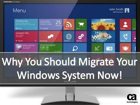Why You Should Migrate Your Windows System Now