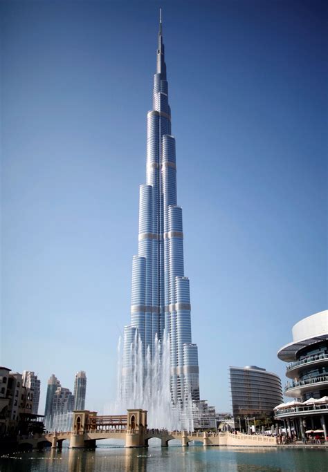 The Worlds Tallest Building Burj Khalifa Dubai Dubai Architecture