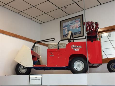 Vintage Golf Car Collection These Carts Are All On Display At